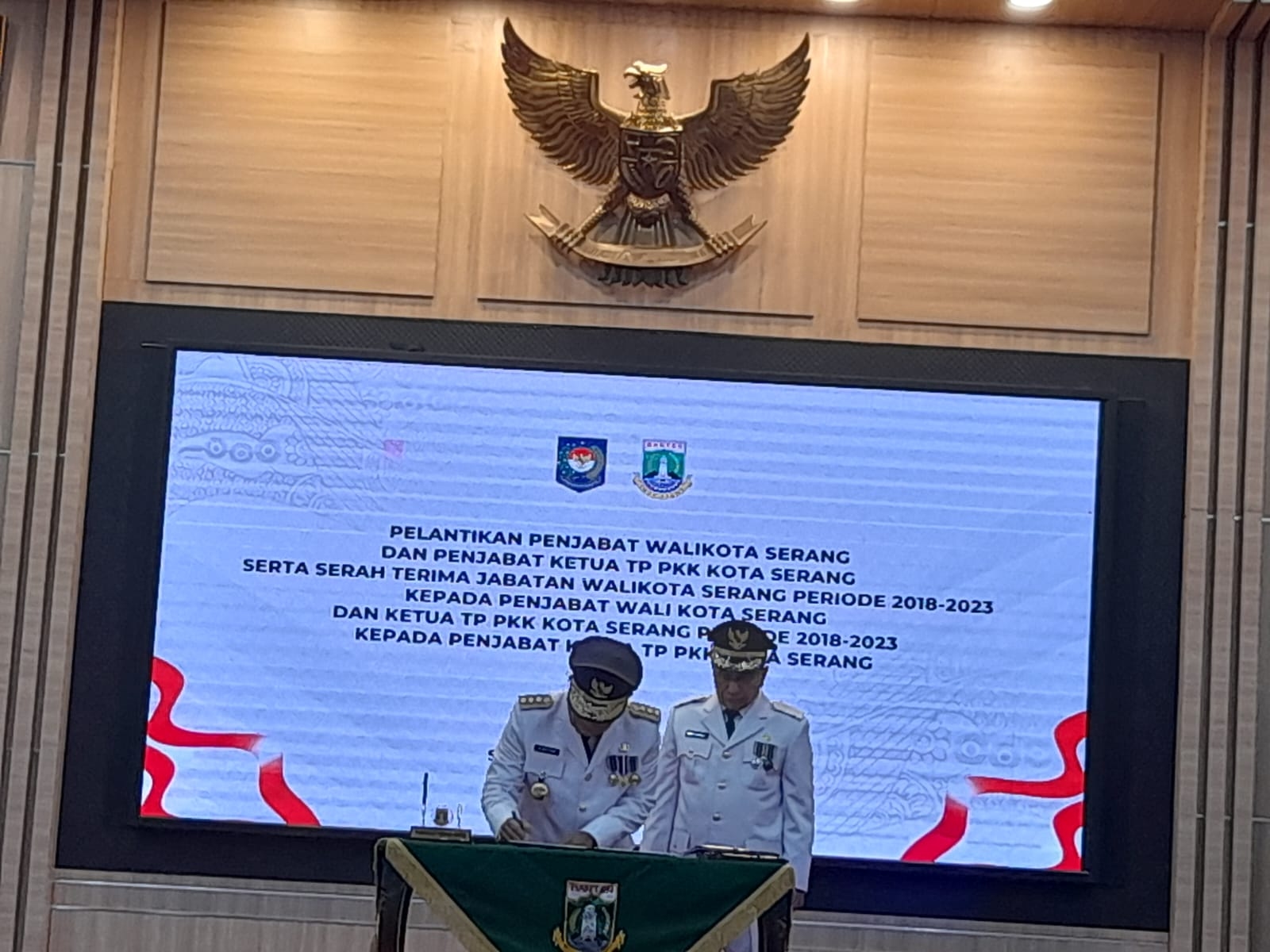 Yedi Rahmat Resmi Menjabat Sebagai Pj Wali Kota Serang
