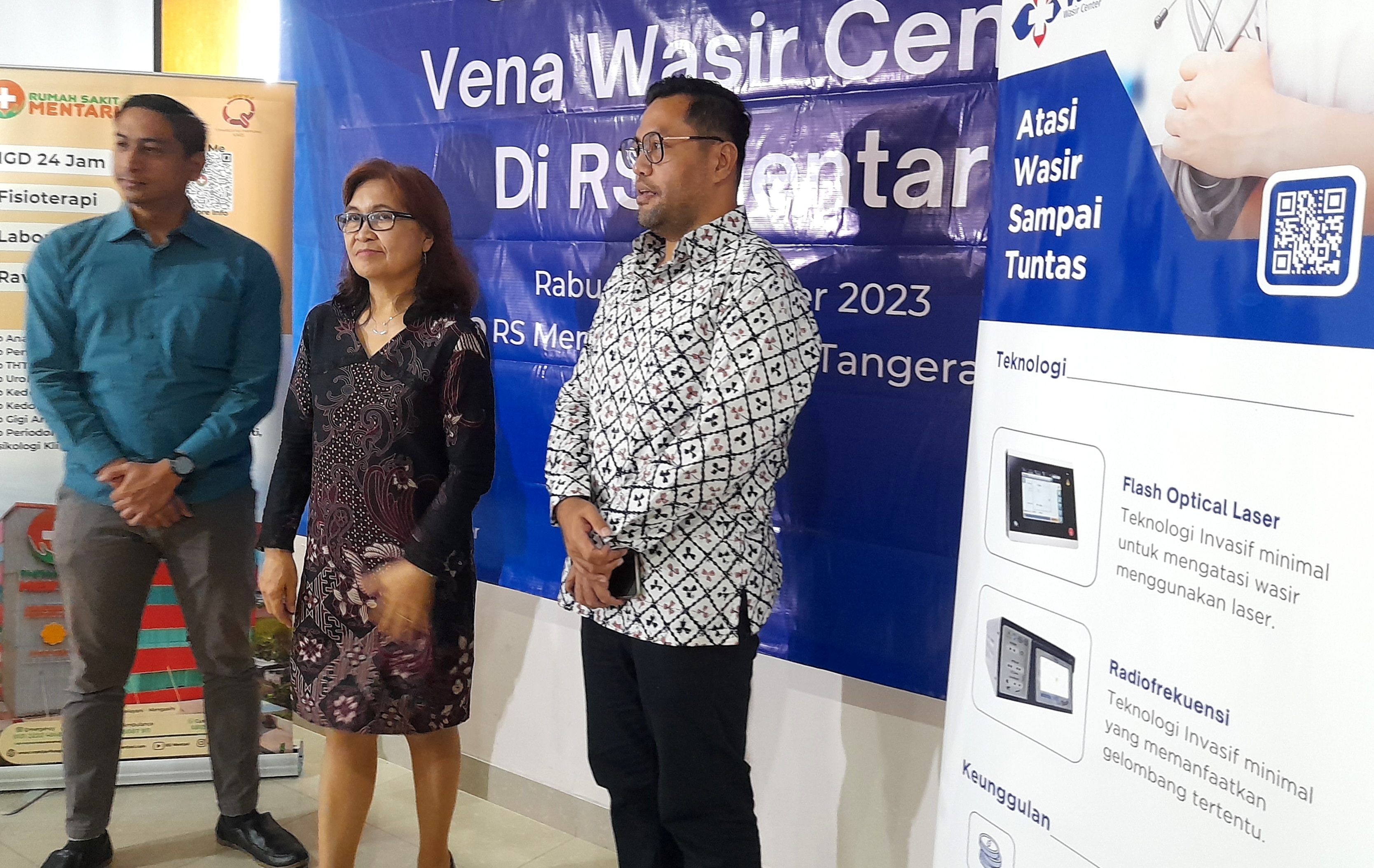 Atasi Wasir Tanpa Nyeri, Vena Wasir Center Hadir RS Mentari Tangerang