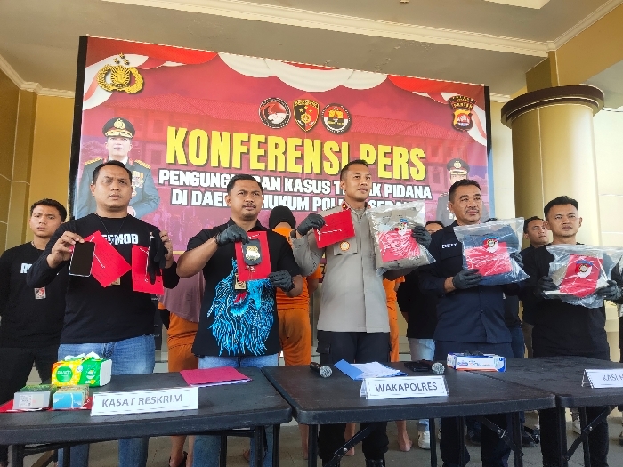 3 Sindikat Penipuan Anak Sekolah asal Jakarta Utara Tertangkap di Serang
