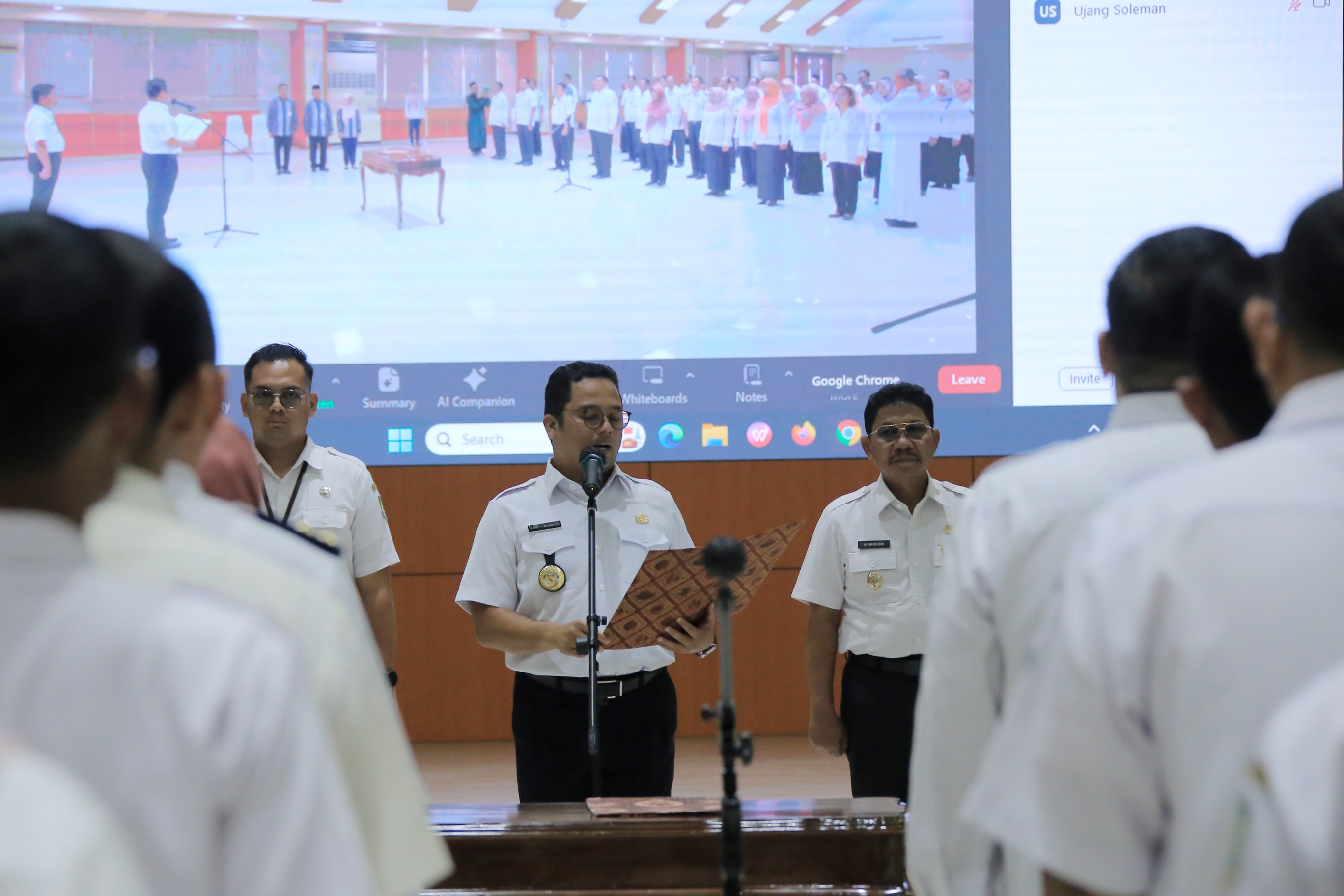 Diduga Pelantikan 64 ASN Kota Tangerang Ada Kepentingan Politik Arief R Wismansyah