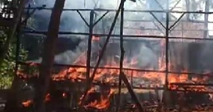 Pondok Pesantren El Nur di Malingping Ludes Terbakar