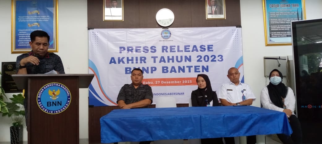 Sebanyak 78,3 Kilogram Sabu dan Ganja di Sita BNNP di tahun 2023