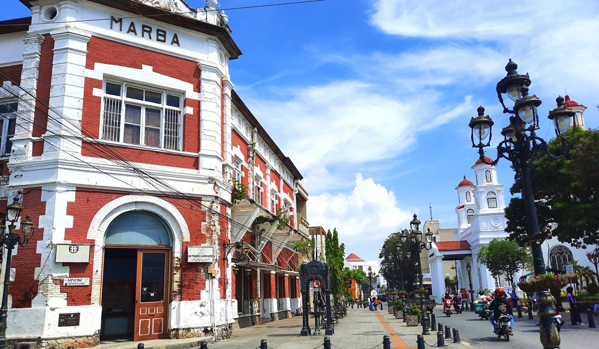 Destinas Wisata Kota Lama Semarang Jawa Tengah Menjaga Situs Warisan Budaya