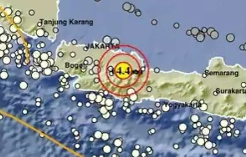 Sumedang Kembali Diguncang Gempa Bumi M4,4