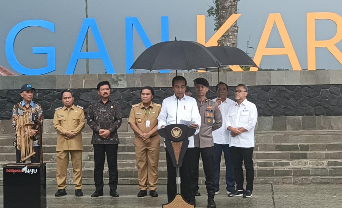 Bendungan Karian Diresmikan Presiden, 80 Bidang Tanah Milik Warga Desa Tambak Belum Dibayar