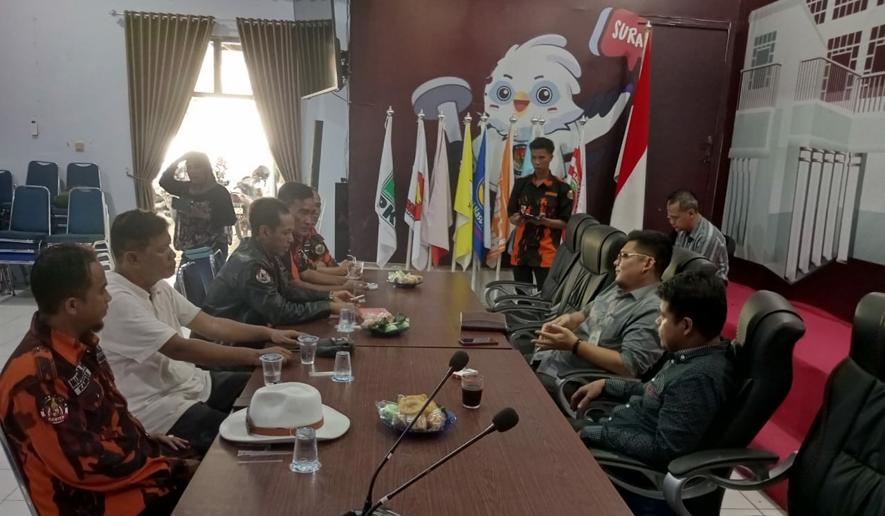 Ormas Pemuda Pancasila Geruduk KPU Lebak, Diminta Jujur dan Netral di Pemilu 2024