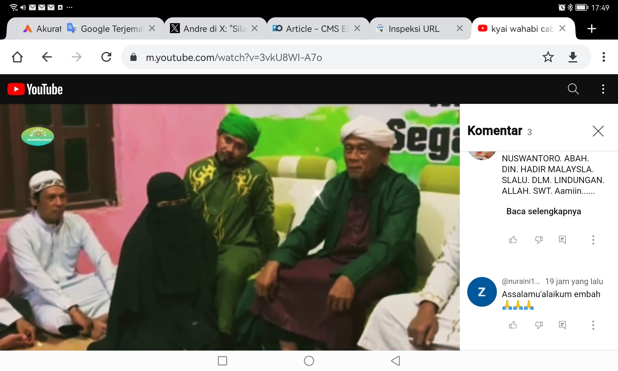 Viral! Pengajian Kiyai Fahmi Bolehkan Bertukar Pasangan Suami Istri asal Sama-sama Suka
