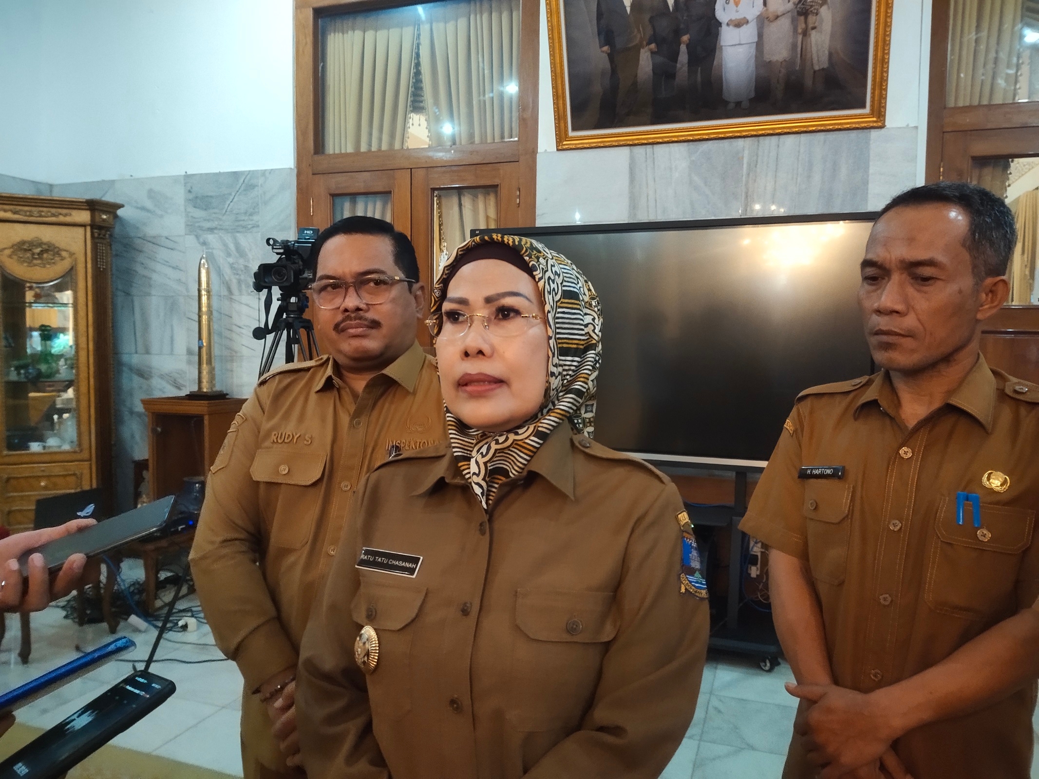 Kabel Mesin Pengolahan Sampah Dimaling, Bupati Serang Mengaku Sedih