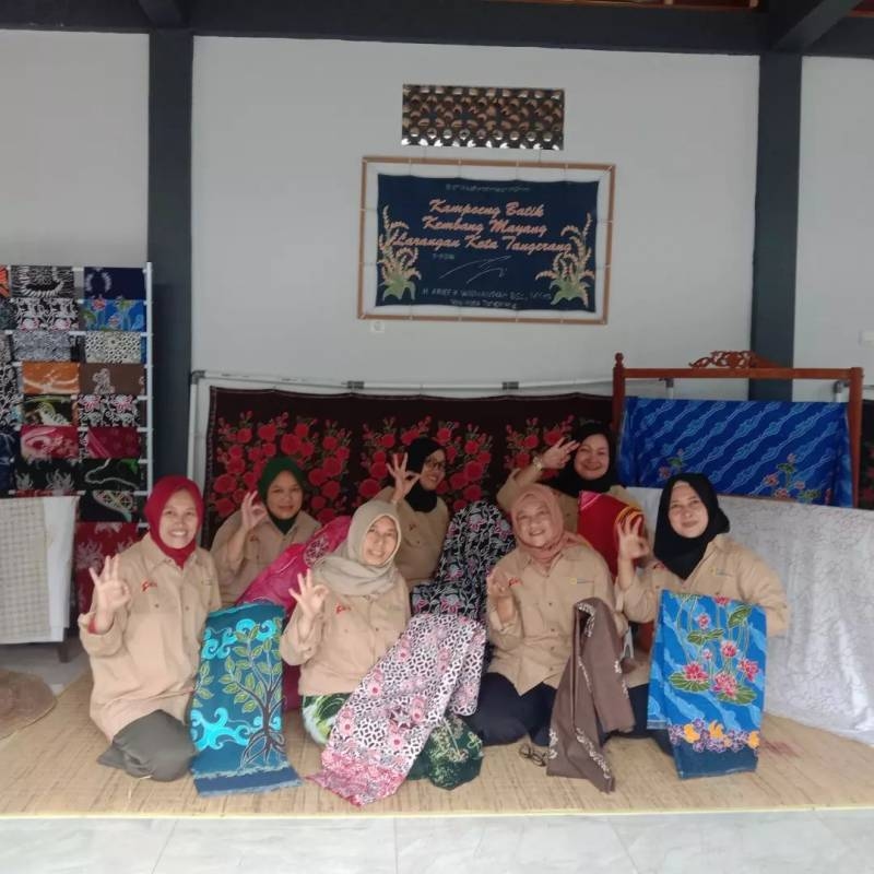 Mengenal Batik Kembang Mayang yang Memiliki Motif Khas Kota Tangerang