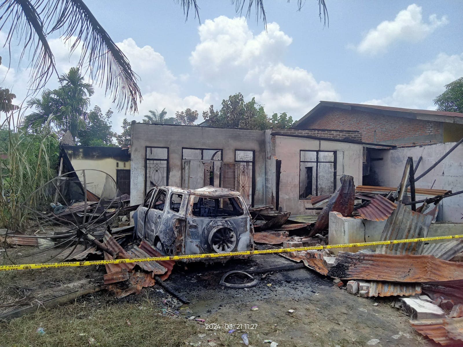 Bongkar Jaringan Narkoba di Labuhanbatu, Rumah Wartawan Dibakar OTK