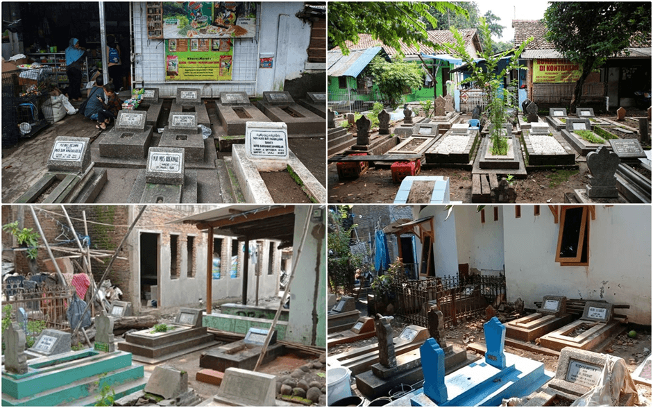 Merinding! Jika Tak Terbiasa Hidup Realita di Kampung Kuburan