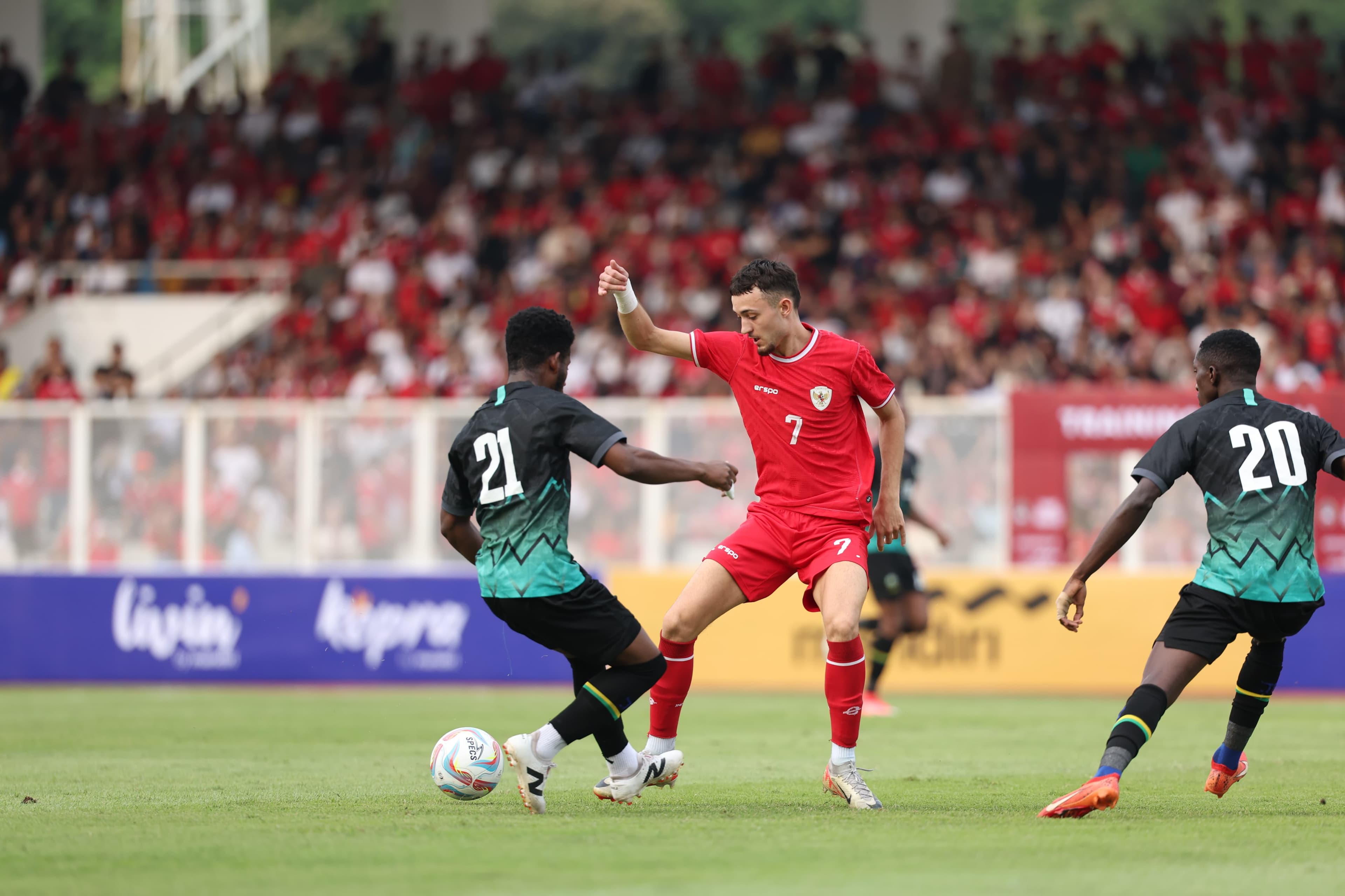 Traning Match: Timnas Indonesia vs Tanzania Berakhir Imbang Skor 0:0