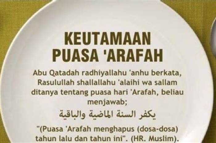 Kapan Puasa Arafah? Simak Jadwal, Niat hingga Keutamaannya