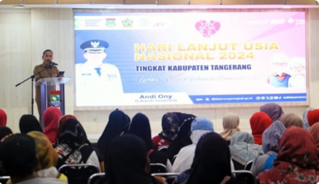 Pemkab Tangerang Ajak Warga Hidup Sehat dan Bahagia di Usia Senja