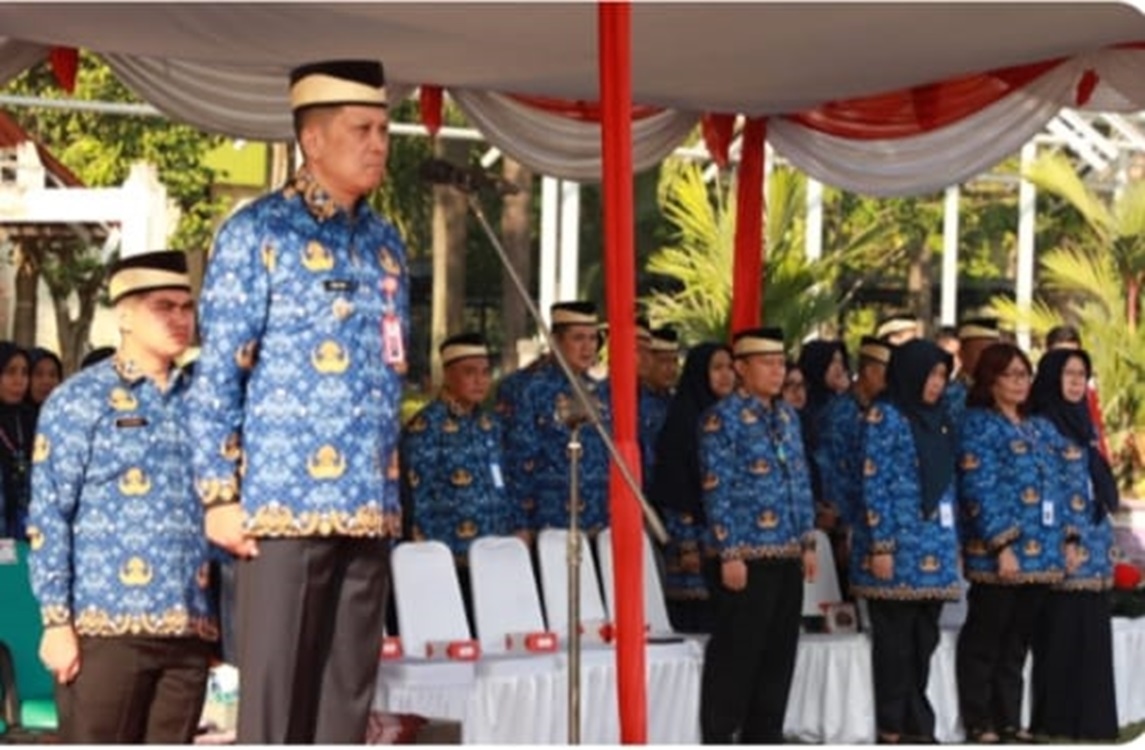 Pj Bupati Tangerang Ingatkan ASN Pegang Teguh dan Terapkan Slogan BerAKHLAK