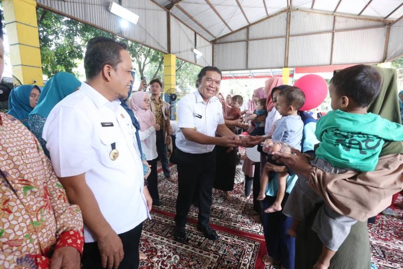 Cegah Stunting, Pemkot Tangerang Gelar 'Gertak Tangkas' Pemberian Makanan Tambahan Agar Anak Sehat dan Cerdas