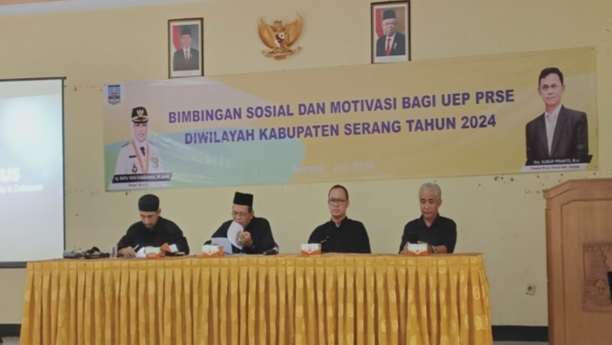 Dinas Sosial Kabupaten Serang Gelar Bimbingan Teknis untuk Calon Penerima Bantuan Usaha KUBE dan PRSE