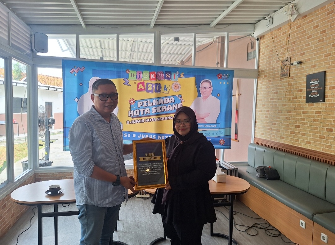Achmad Herwandi Paparkan Program Prioritas '9 Jurus Kota Serang Asik' kepada Kaum Milenial dan Gen-Z di Kota Serang