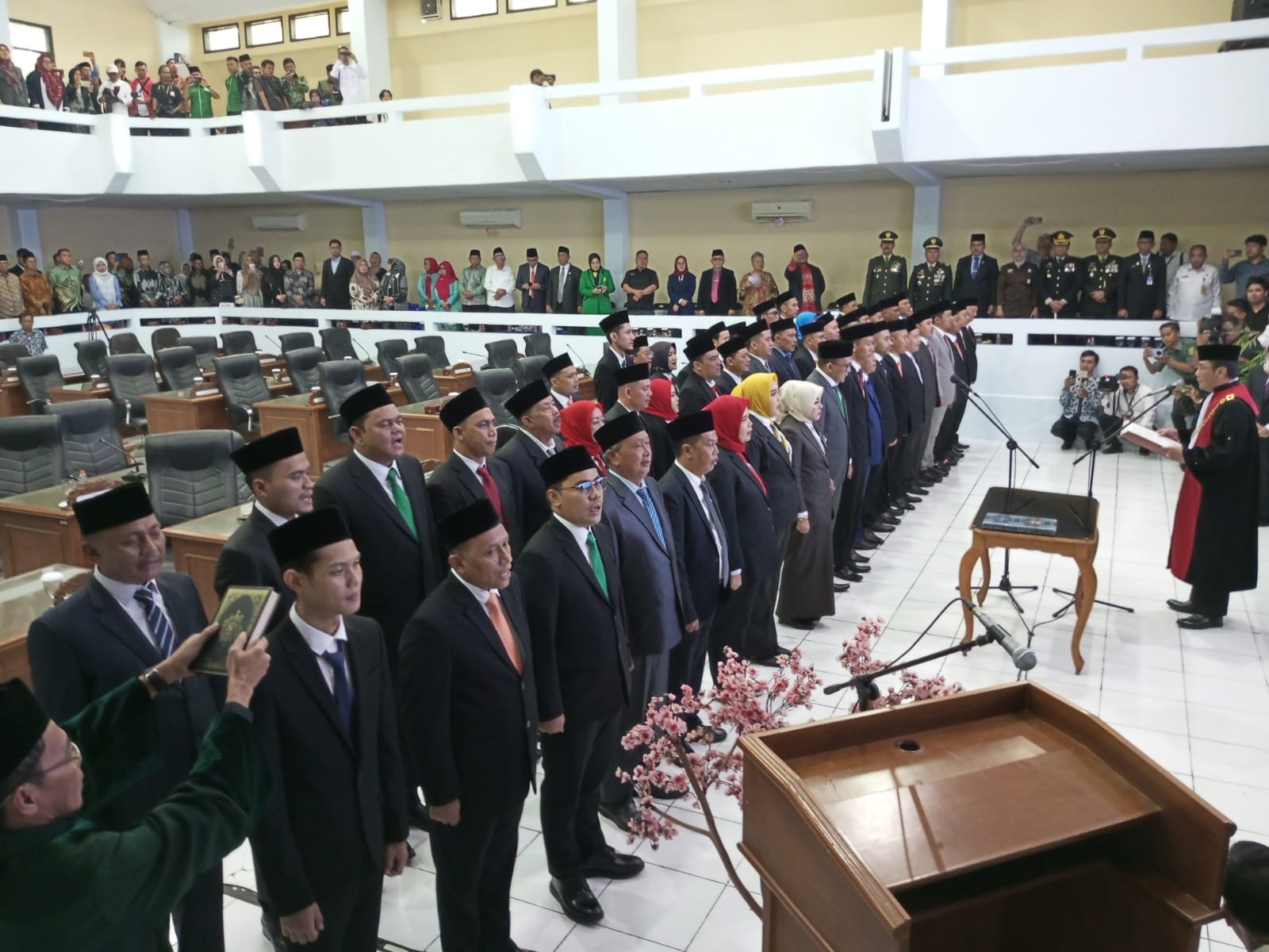 Berikut Daftar Namanya, Sebanyak 50 Anggota DPRD Lebak Periode 2024-2029 Resmi Dilantik