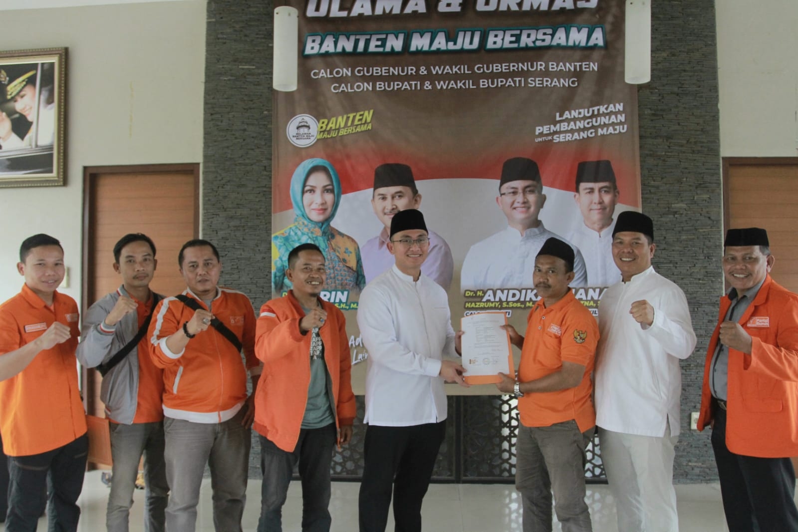 Dinilai Berprestasi dan Berpengalaman, Partai Buruh Dukung Andika-Nanang