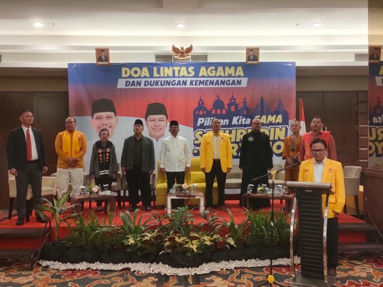 Tokoh Lintas Agama Kota Tangerang Doakan Sachrudin - Maryono, Dianggap Memiliki Jiwa Toleransi Tinggi