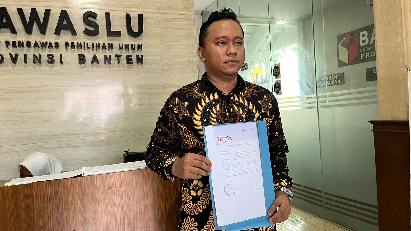 Kampanyekan Andra Soni - Dimyati Ketua APDESI Lebak Dilaporkan ke Bawaslu Banten