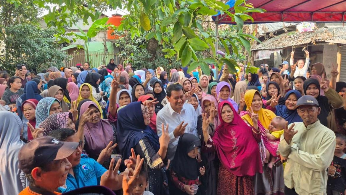 Serap Aspirasi Warga Tangerang, Maesyal-Intan Lanjutkan Program Kesehatan Zaki