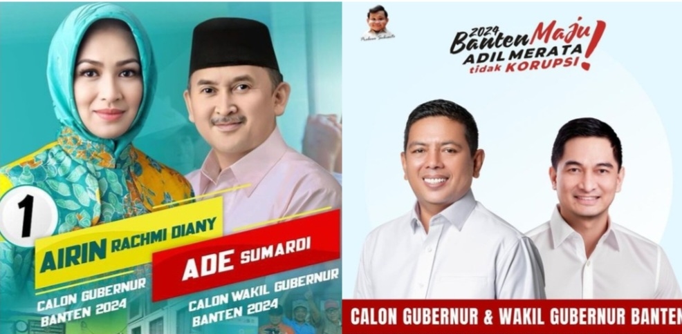 Dua Paslon Gubernur dan Wakil Gubernur Banten Siap Adu Gagasan di Debat Perdana