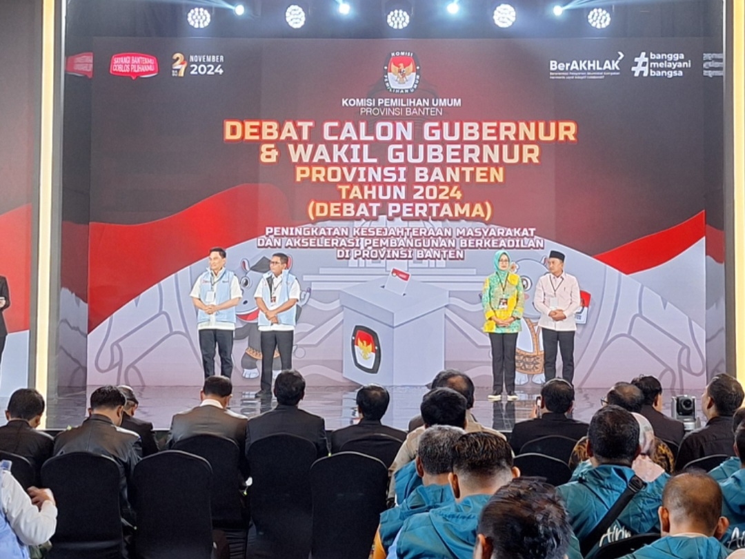 Debat Pertama Calon Gubernur dan Wakil Gubernur Banten, Dimyati Katakan Wanita Jangan Diberikan Beban Berat
