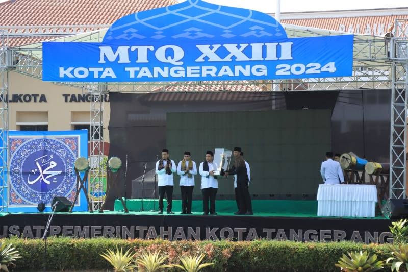 MTQ XXIII Tingkat Kota Tangerang Resmi Dibuka oleh Pj Wali Kota, Diikuti 745 Peserta dari 13 Kecamatan