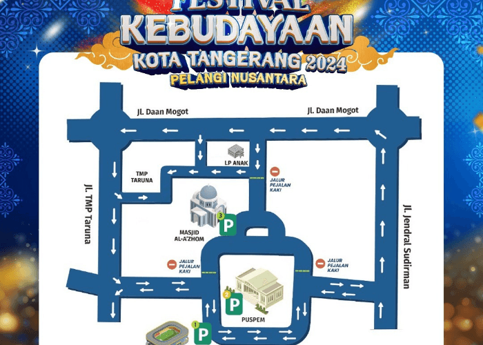 Dishub Sediakan Area Parkir Festival Kebudayaan Kota Tangerang 2024, Berikut Lokasinya!