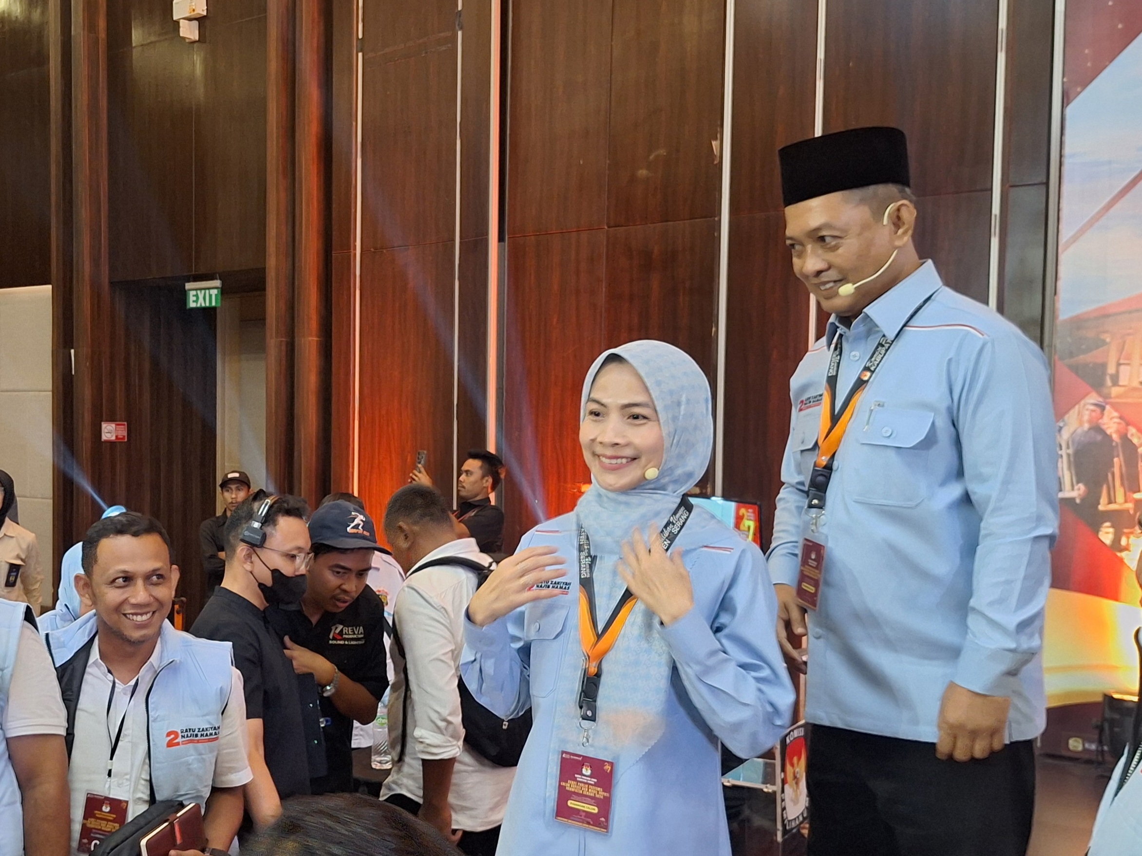 Zakiyah-Najib Janjikan Serap Tenaga Kerja Lokal di Kabupaten Serang