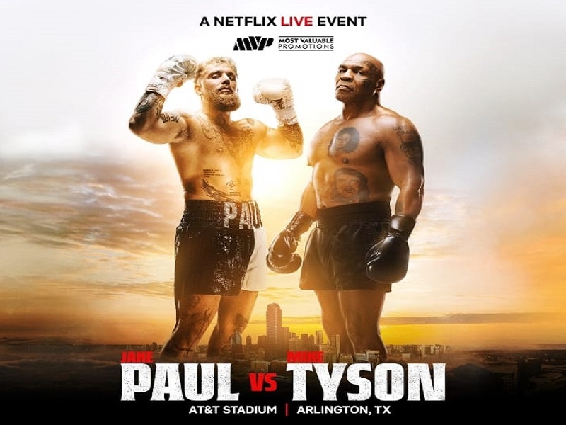 Seru! Mantan Juara Dunia Tinju Kelas Berat Mike Tyson Kalah Angka dari Jake Paul