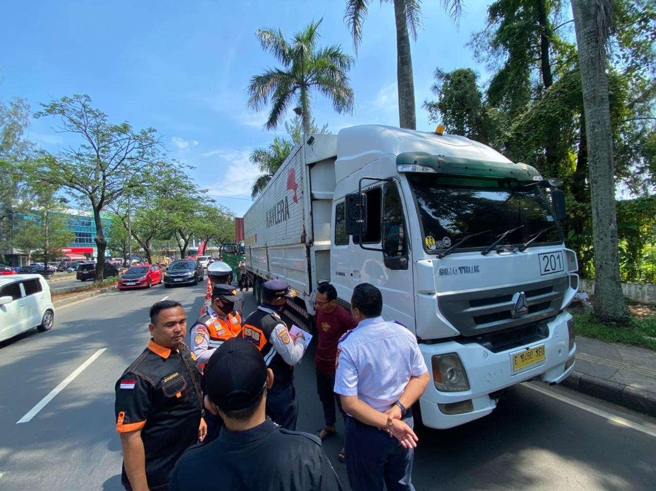 Razia Truk Bermuatan di Tangsel, Dishub Bakal Fokus di 9 Titik