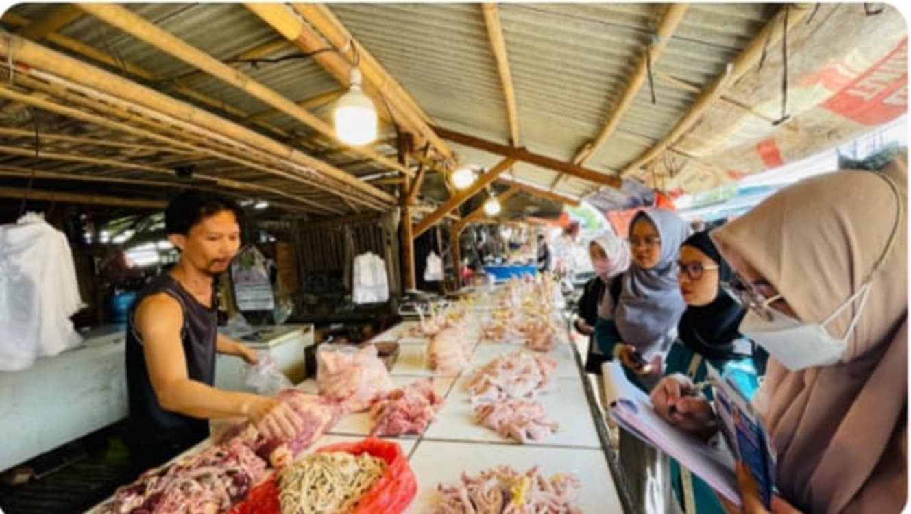 TKPOM Kabupaten Tangerang Kunjungi Pasar Sentiong Balaraja, Awasi Obat dan Makanan