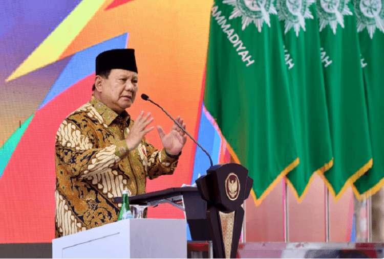 Presiden Prabowo Puji Peran Muhammadiyah di Sektor Pendidikan dan Kesehatan