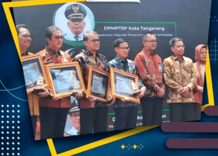 Penerapan Regulasi DPMPTSP Kota Tangerang Raih Penghargaan di Banten Investment Forum 2024