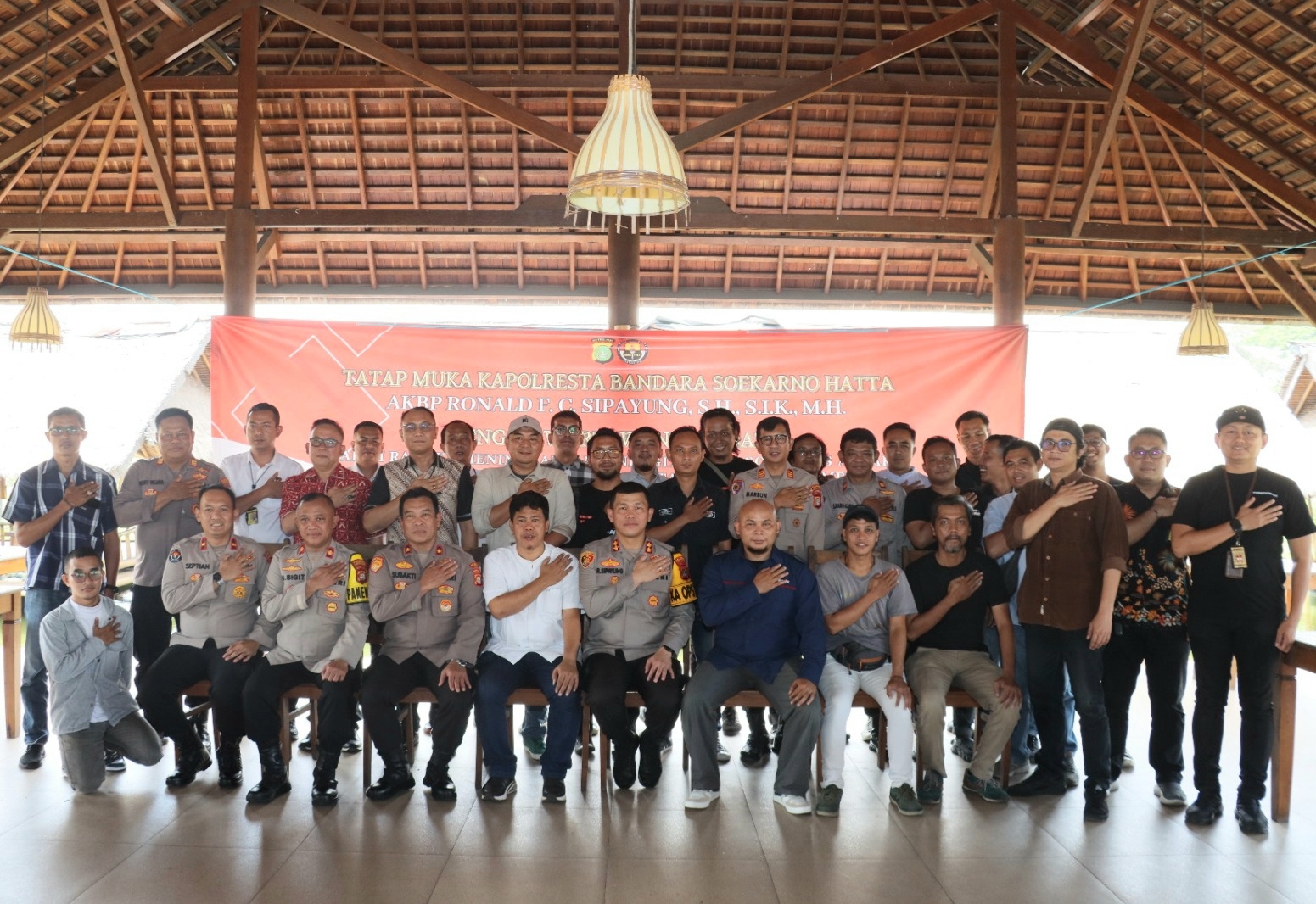 Kapolres Bandara Soetta Ajak Jurnalis Tatap Muka Guna Perkuat Sinergitas