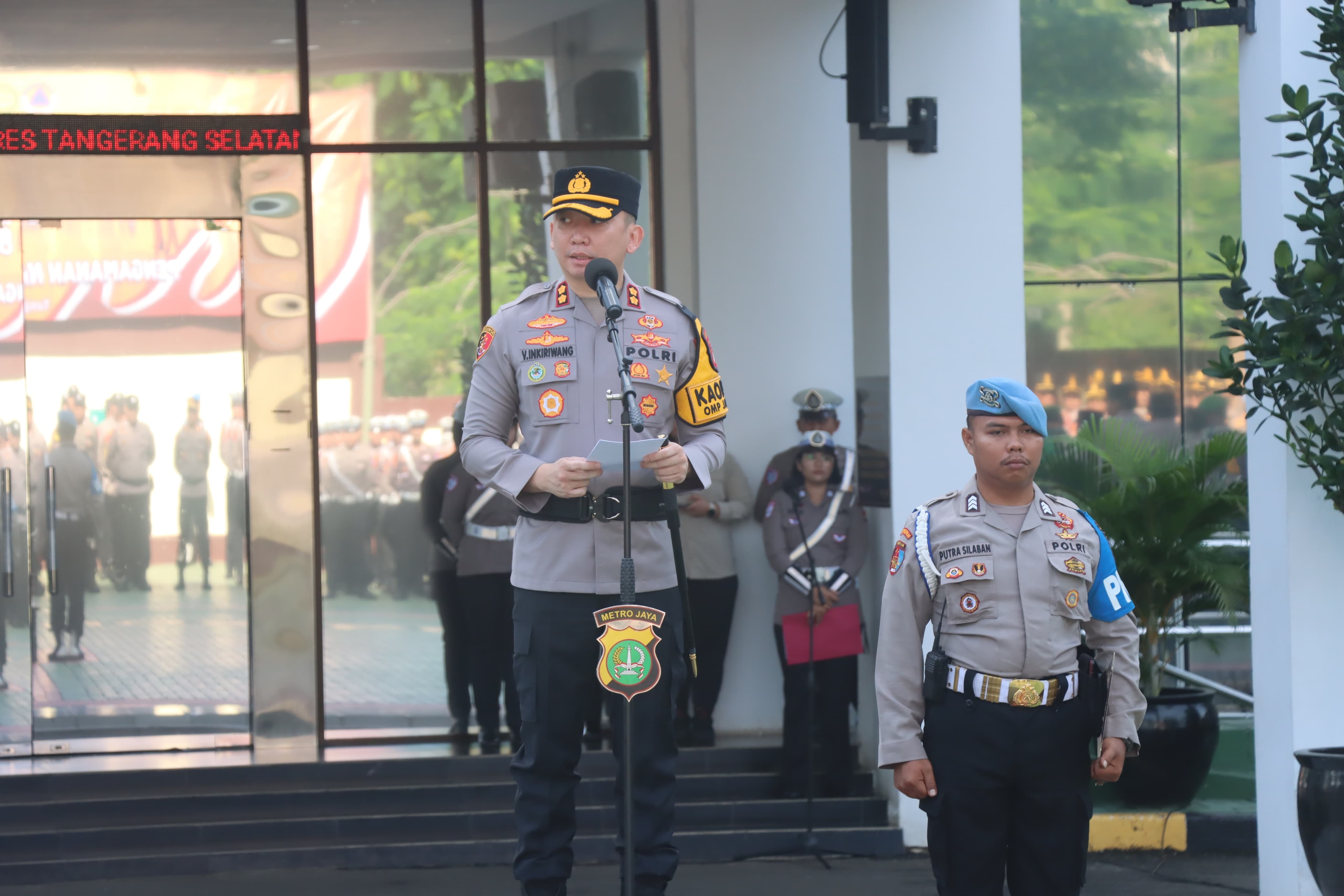 Operasi Lilin 2024, Polres Tangsel Dirikan 9 Pos Pelayanan dan Pengamanan Nataru