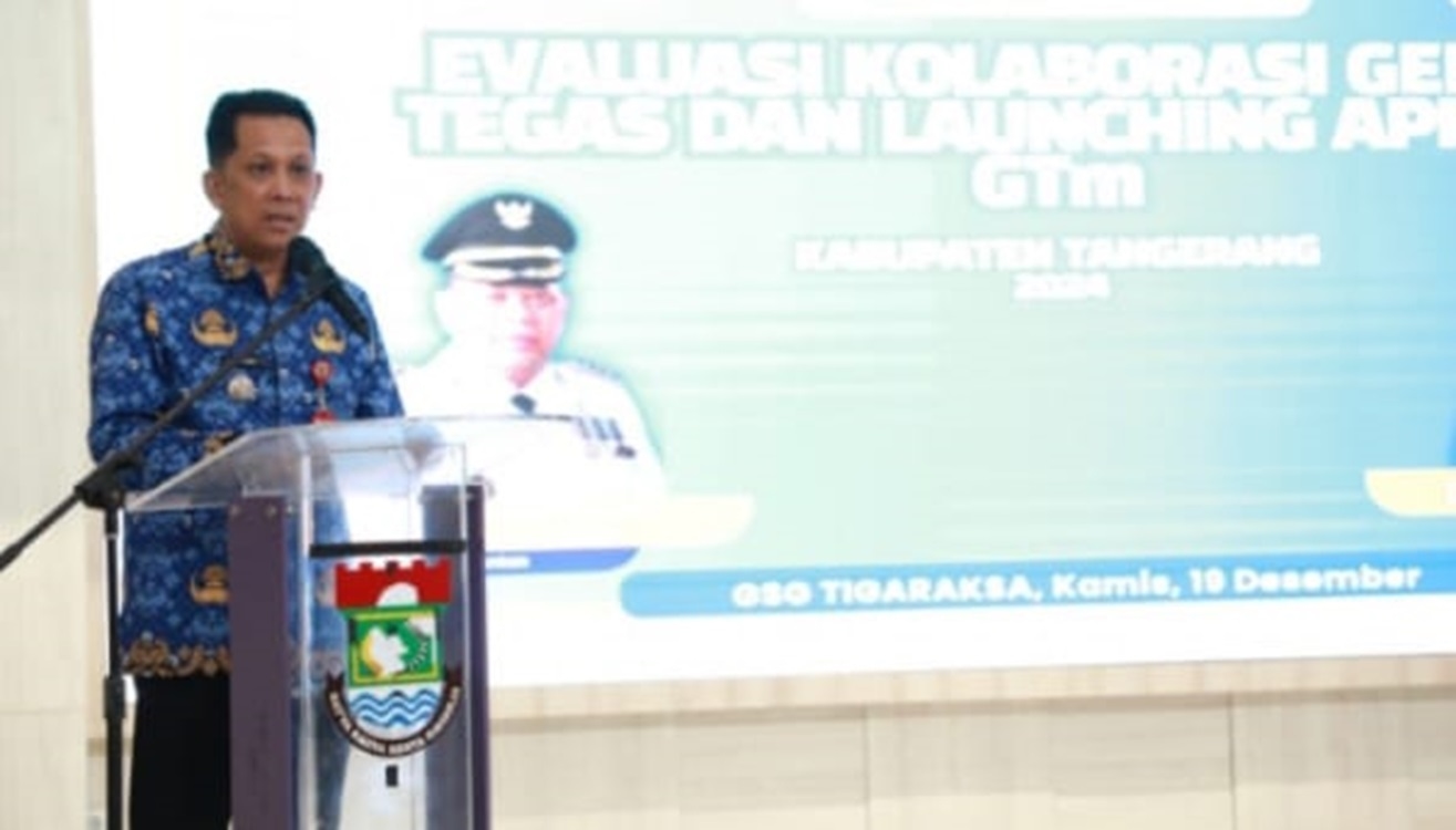 Luncurkan Aplikasi Gebrak Tegas Mobile, Pemkab Tangerang Atasi Stunting dan Kemiskinan