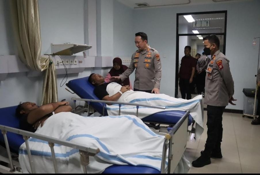 Anggota Polisi Disiram Air Keras Saat Bubarkan Aksi Tawuran di Ciputat Tangsel