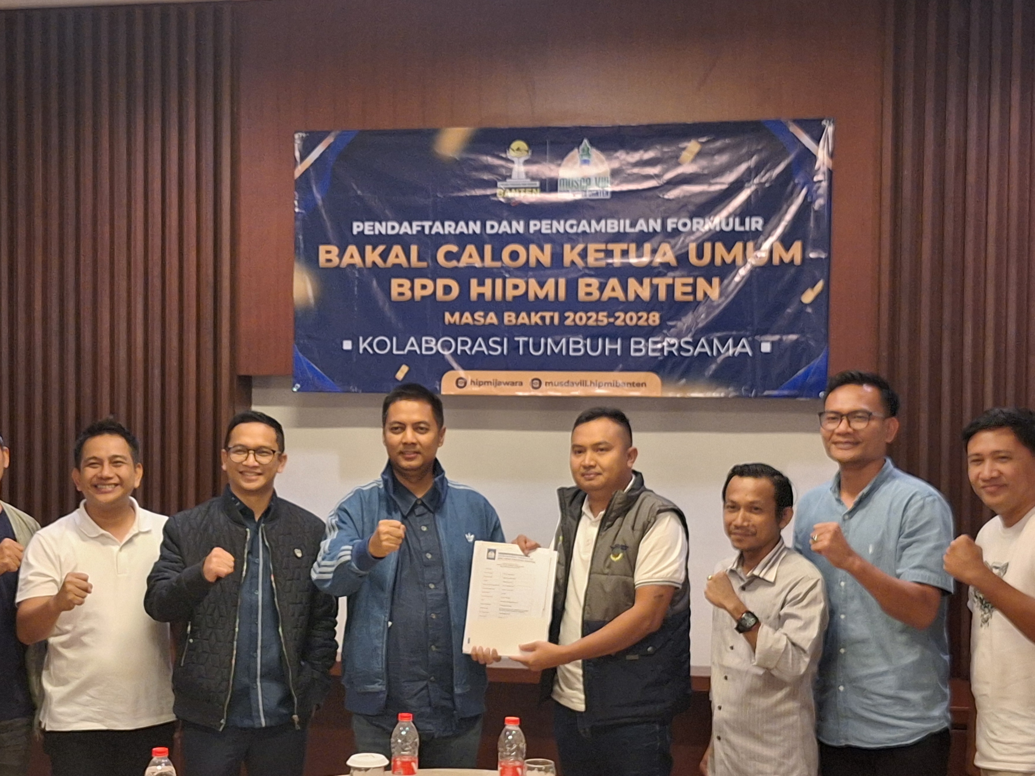Rifki Hermiansyah Daftar sebagai Calon Ketua BPD HIPMI Banten, Bawa Rekomendasi dari 8 BPC Kabupaten/Kota