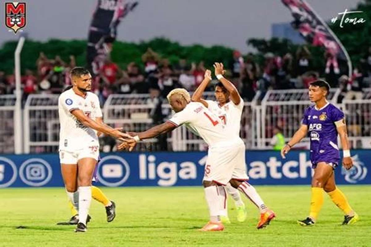 Liga1 2024-2025: Malut United Kalahkan Persik Kediri 2-1, Yakob Sayuri Cetak Gol di Menit 52
