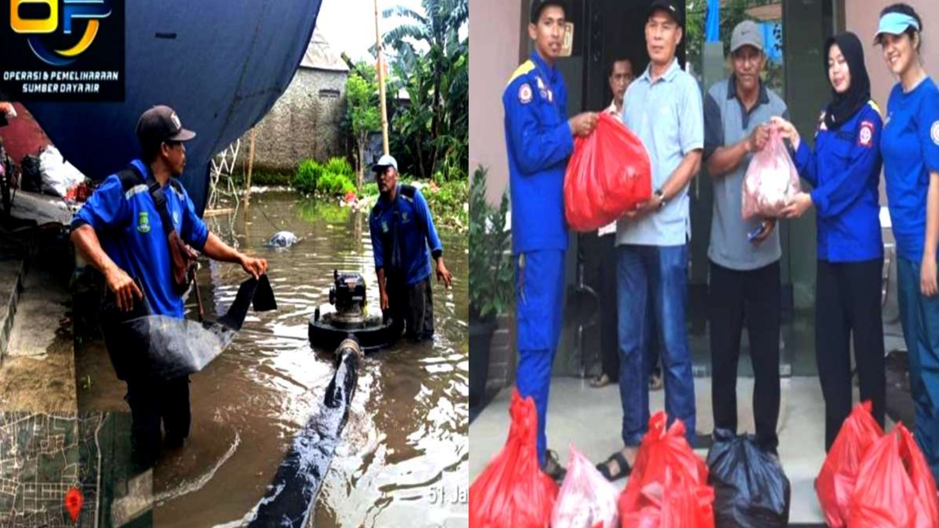 Sigap Tanggulangi Banjir, Pemkot Tangerang Maksimalkan Pompa Air dan Bantuan Logistik
