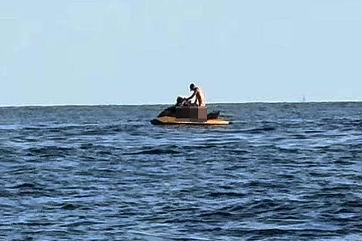 Viral! Selebgram Tak Sengaja Rekam Adegan Tak Senonoh dan Mesum di Laut Brasil