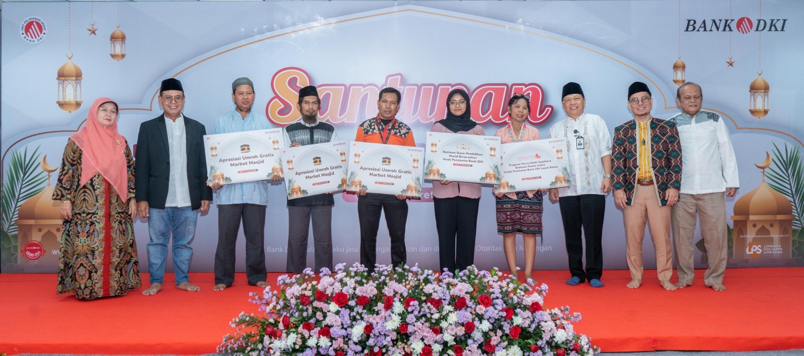 Bank DKI Salurkan Santunan Rp1,7 Miliar dalam Rangkaian Berkah Ramadhan