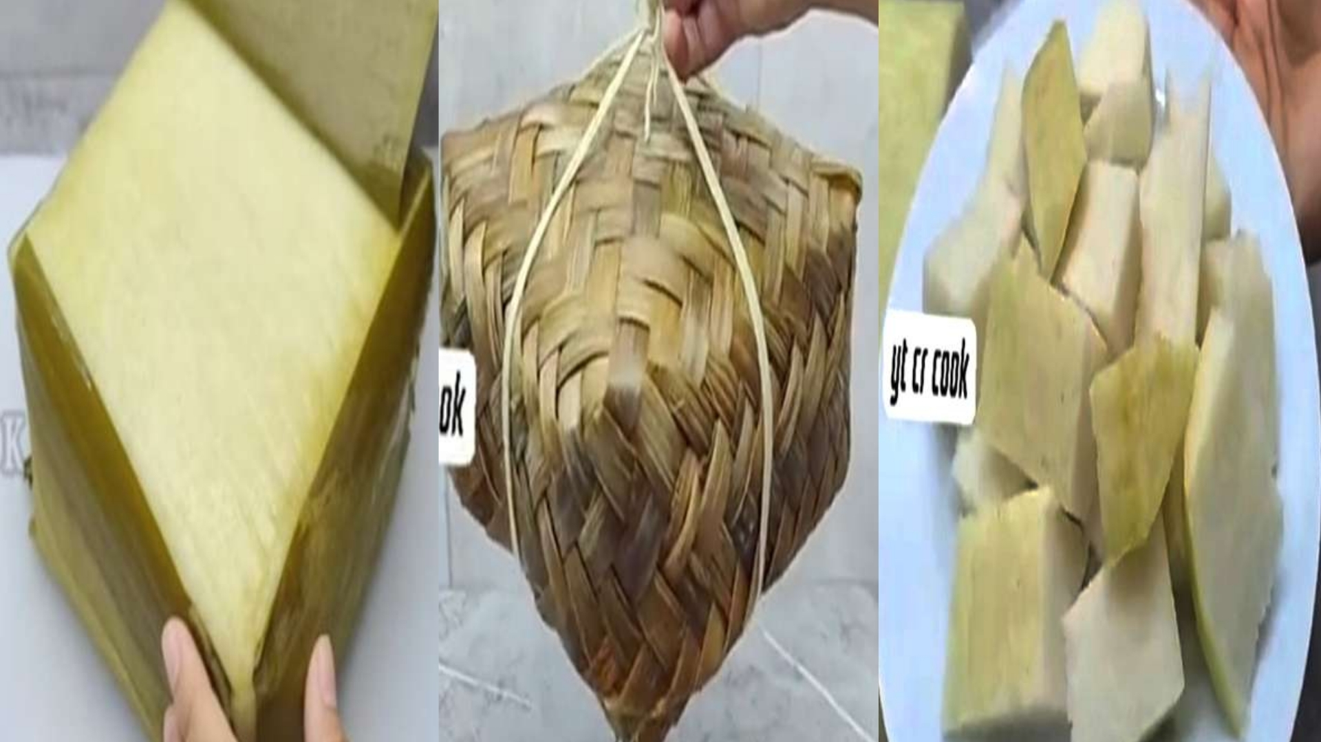Ini dia, Lontong Besek: Sajian Pengganti Ketupat Lebaran Yang Istimewa dengan Sentuhan Tradisional, Mudah Buat Sendiri Dirumah!