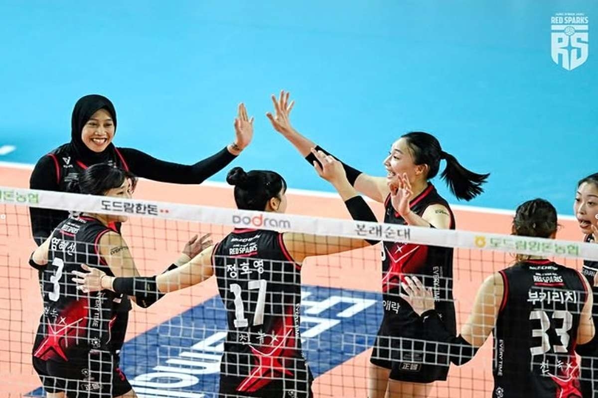 Kebangkitan Dramatis Red Sparks: Mimpi Juara Liga Voli Korea Tetap Menyala!