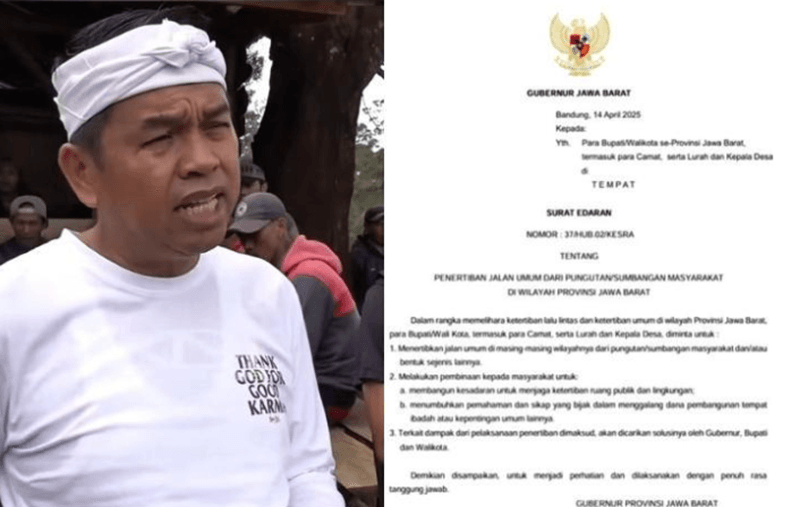 Dedi Mulyadi Tegaskan Jalanan Umum Wilayah Jabar Harus Bebas Minta Sumbangan