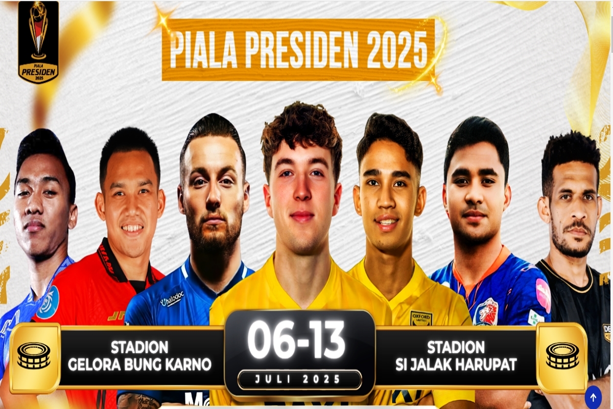GEGER! Tiket Pembukaan Piala Presiden 2025 Resmi Dijual Hari Ini: Oxford United Tantang Indonesia All Star di GBK, Harga Cuma Rp50 Ribu
